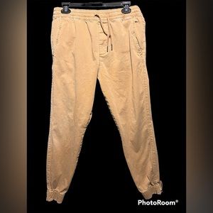 Hollister twill joggers